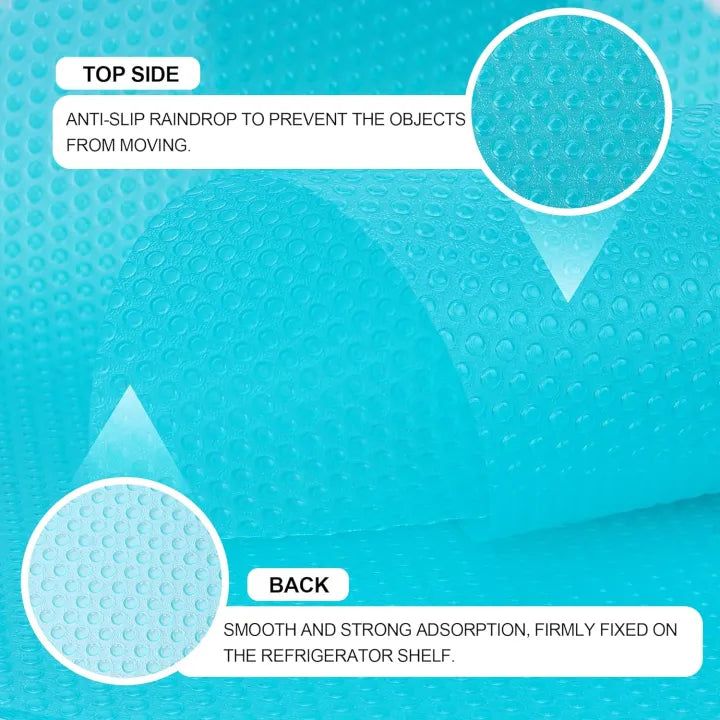 Premium Waterproof Refrigerator Liners and Shelf Protector Mats – 4 Piece Pack