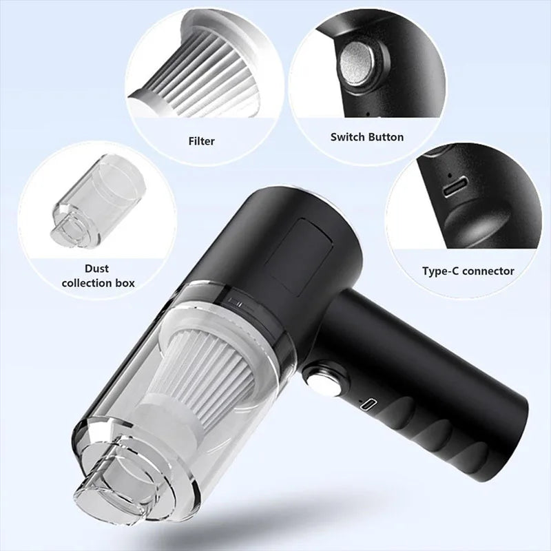 Portable Vaccum Cleaner ( 3 In 1 )