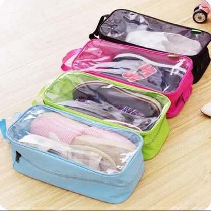 Pack of 10 - Minimalist Travel Shoe Organizer Storage Bags