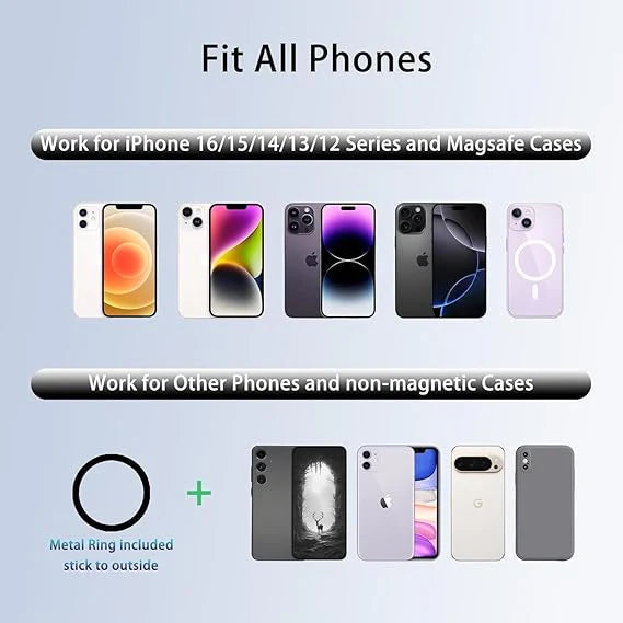Magnetic 360° Rotating Foldable Phone Stand