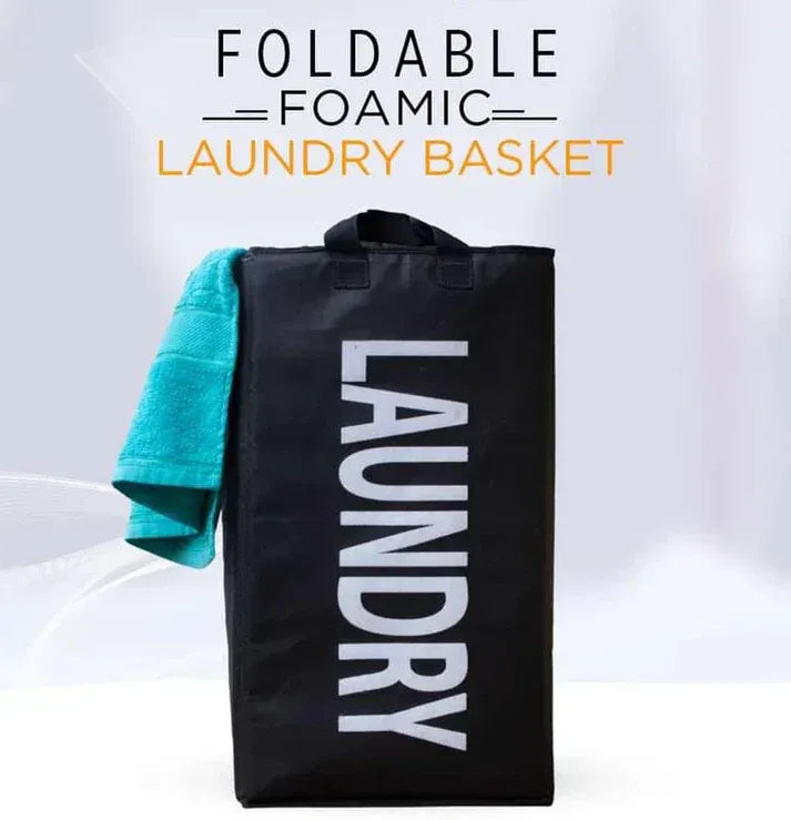 Premium Foldable Laundry Basket and Breathable Clothes Storage Bin
