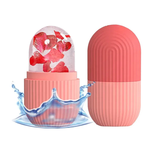 Silicone Ice Cube Roller Massager