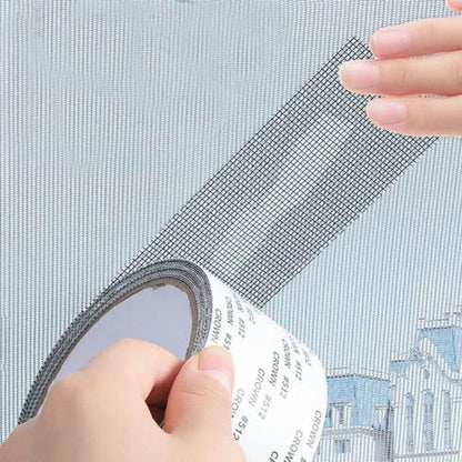 Waterproof Window Screen Net Repair Tape – Self Adhesive Fiberglass Mesh Patch