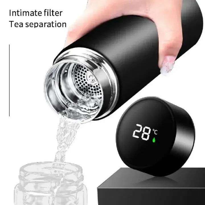 Intelligent Thermos Flask and Leakproof Travel Coffee Mug – 500ml