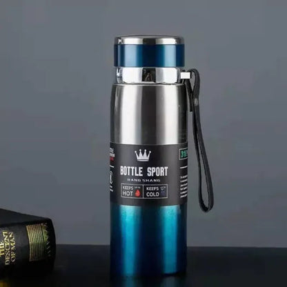 High-Capacity Stainless Steel Sports Thermos Flask – Hot and Cold Water Bottle