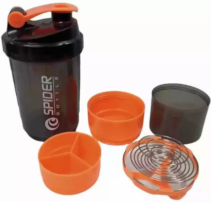 Safari Smart 3 in 1 Sports Shaker and Water Bottle with Storage Compartments
