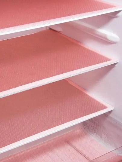 Premium Waterproof Refrigerator Liners and Shelf Protector Mats – 4 Piece Pack