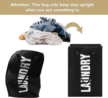 Premium Foldable Laundry Basket and Breathable Clothes Storage Bin