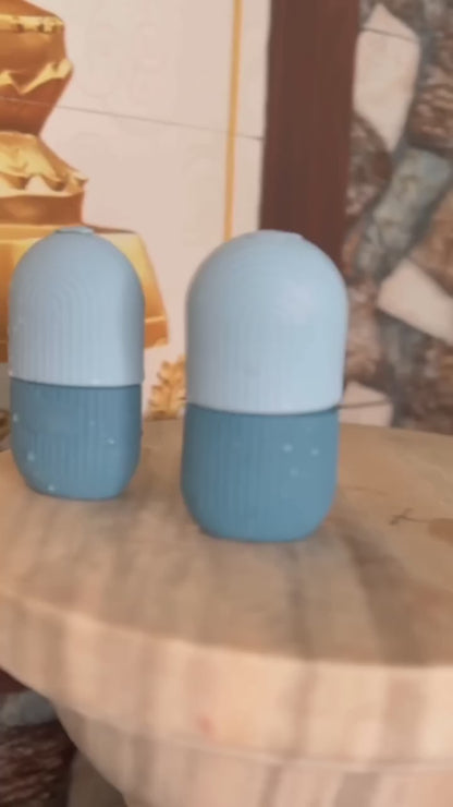 Silicone Ice Cube Roller Massager